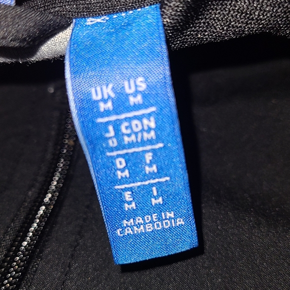 3 stripe Adidas black with white stripes - Picture 3 of 5